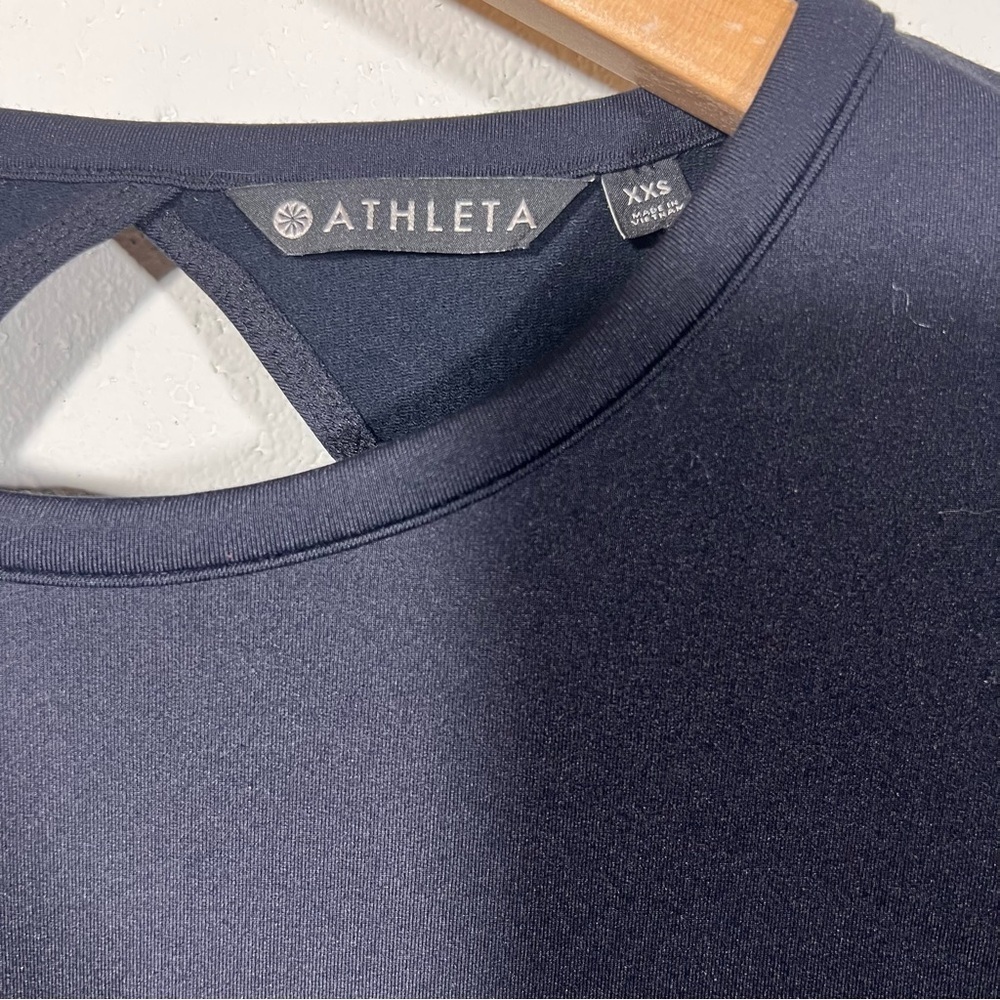Athleta Cocoon Dress Cut Out Back Dress Size XXS - Picture 5 of 6